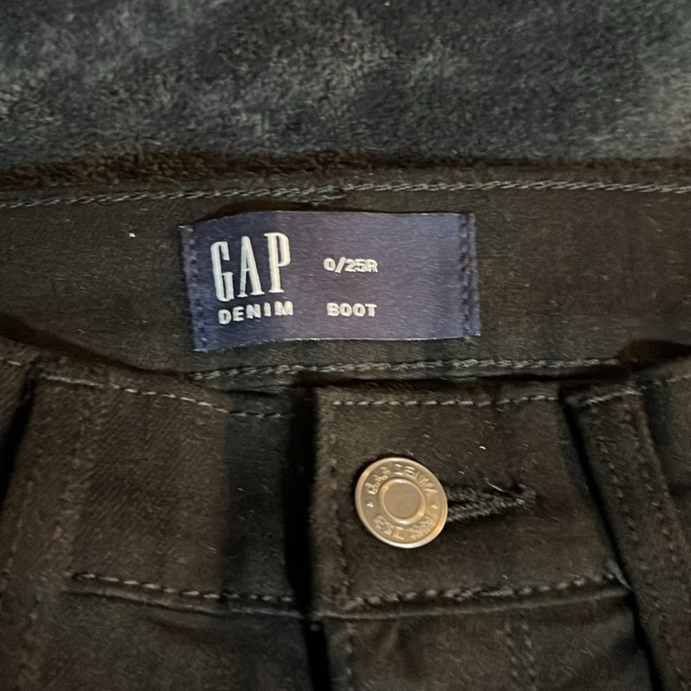 Women’s GAP NWT‎ Bootcut Mid Rise Jeans Size 0/25R - Picture 6 of 10
